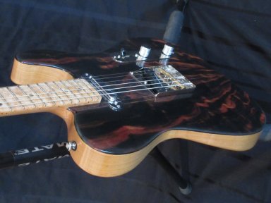 #Custom Tele #Macassar Ebony #Electric Guitar  #Hand made