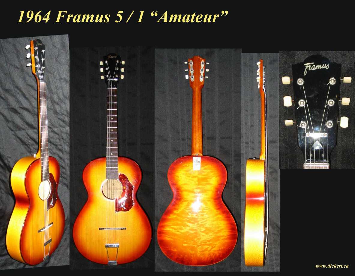 framus amateur acoustic guitar